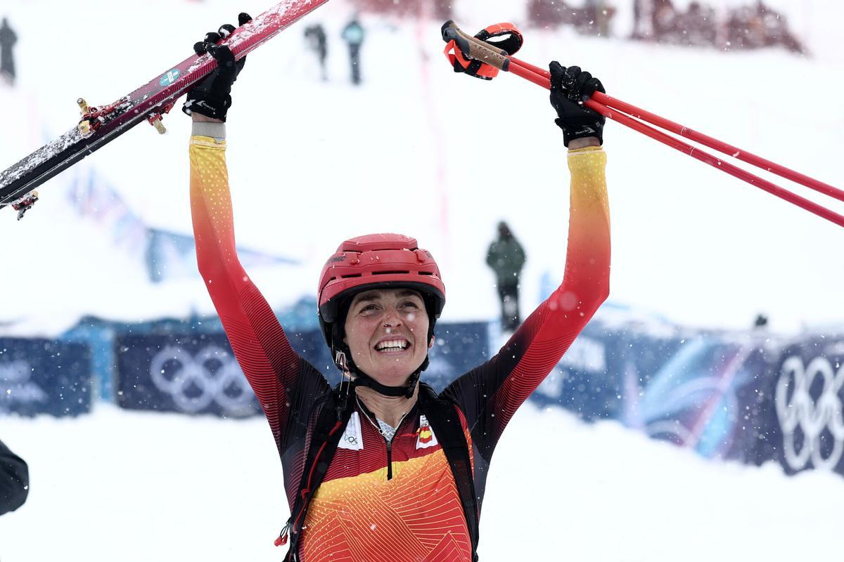 Ana Alonso, medalla de bronce en skimo
