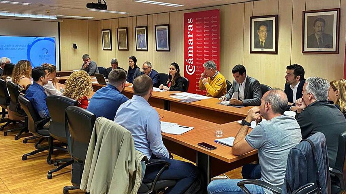 Imagen de archivo de una jornada económica en la Cámara de Comercio. | | E.D.