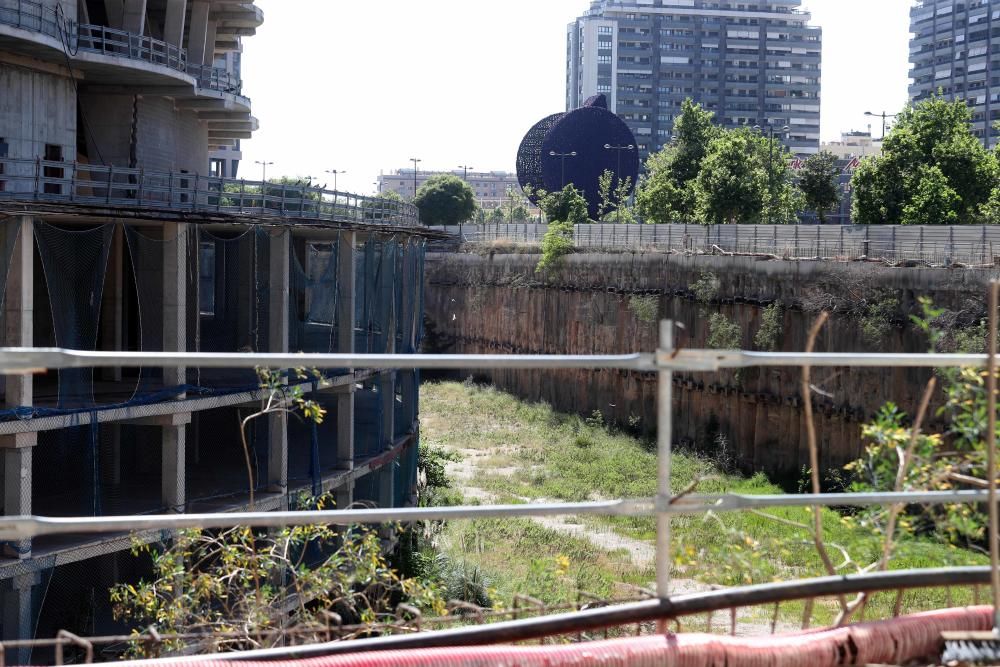 Las imágenes de las obras del nuevo Mestalla