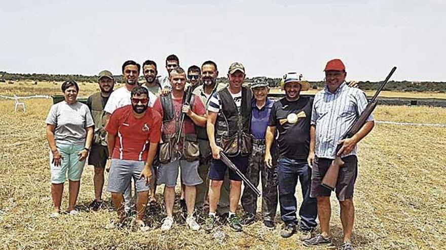 Los participantes de la prueba de Santanyí.