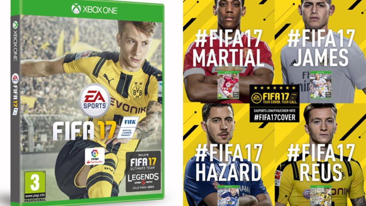 Reus será la portada del FIFA17