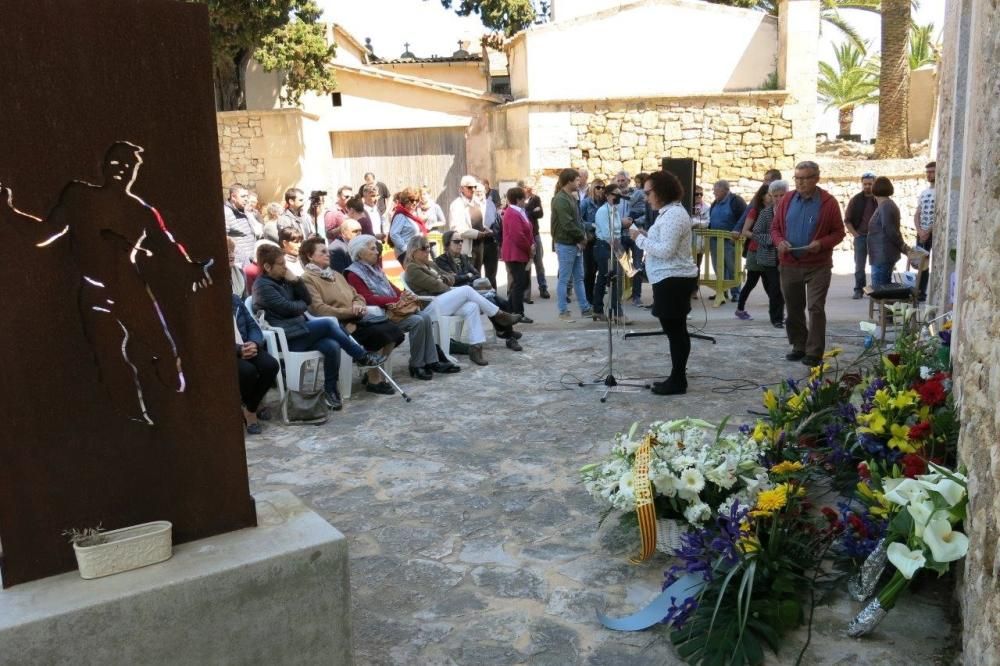 Porreres rinde tributo a las víctimas y reivindica los derechos humanos