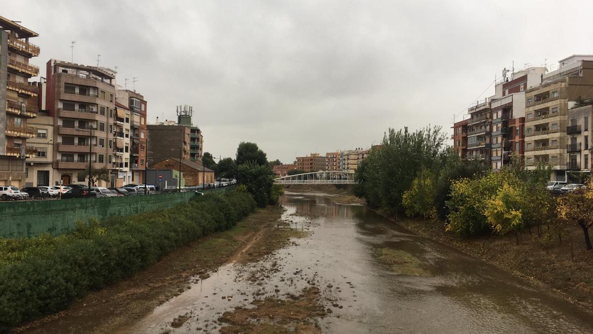 Barranco de Chiva, a su paso por Paiporta