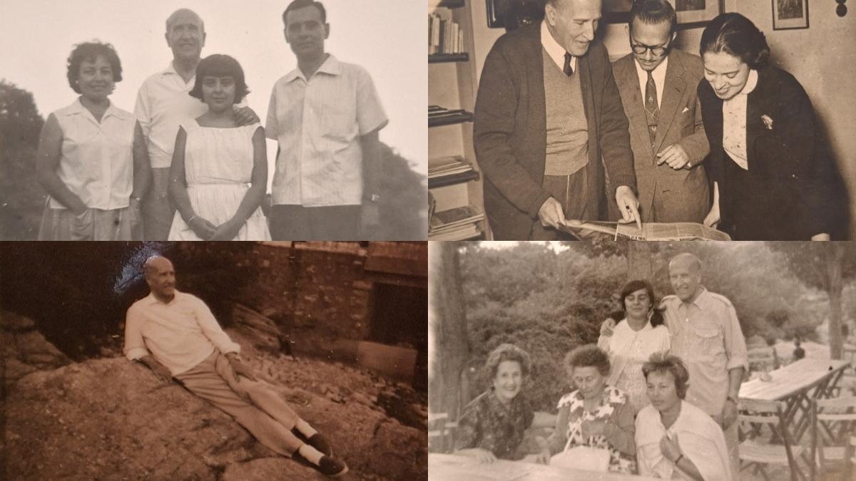 El fondo recupera momentos familiares de Vicente Aleixandre en Miraflores de la Sierra, uno de los lugares ligados a su juventud y a sus veranos.