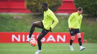 Amadou desvela su ambición en el Sporting: “Dejé mi país para llegar lo más arriba posible en el fútbol; no tengo miedo”