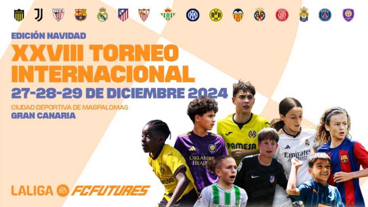 XXVIII LaLiga FC Futures: Gran Canaria cita por Navidad a las mejores promesas del fútbol mundial