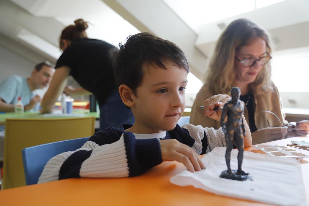 Taller infantil en el Museo Arqueológico de Córdoba.