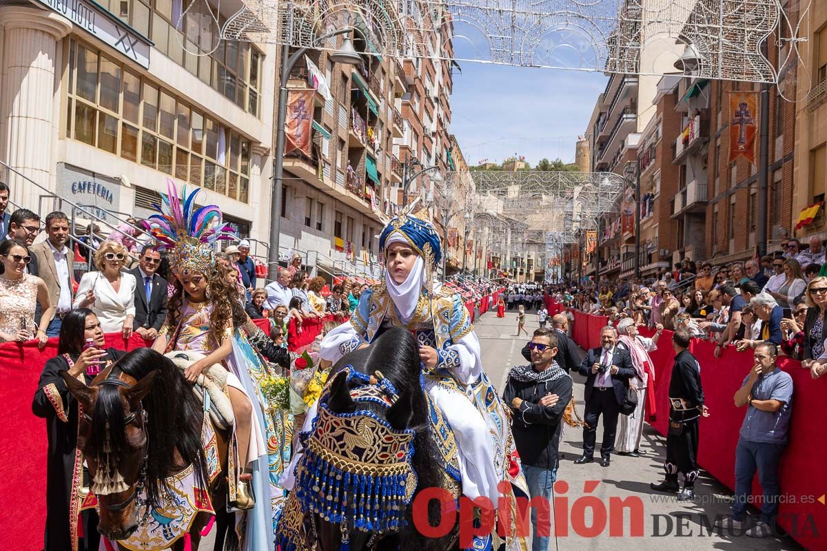 Desfile infantil del Bando Moro en las Fiestas de Caravaca