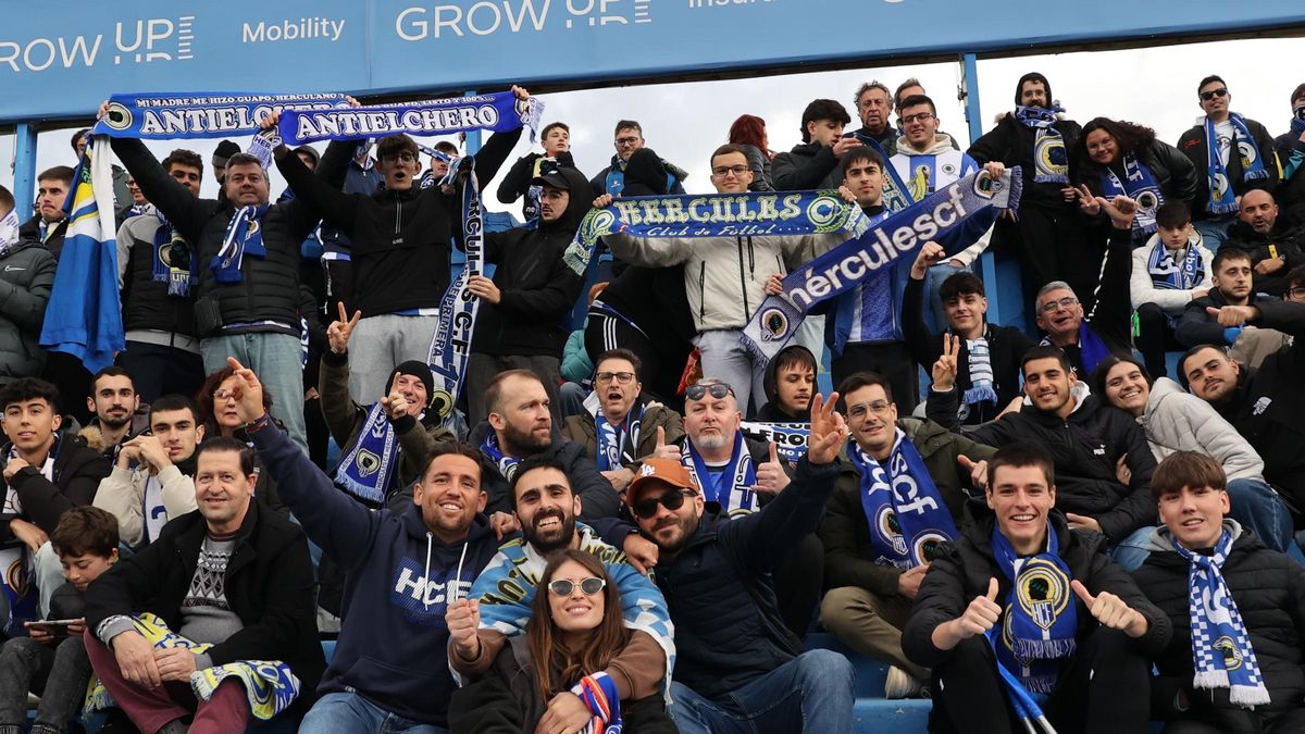 Las mejores imágenes del partido Alcoyano - Hércules