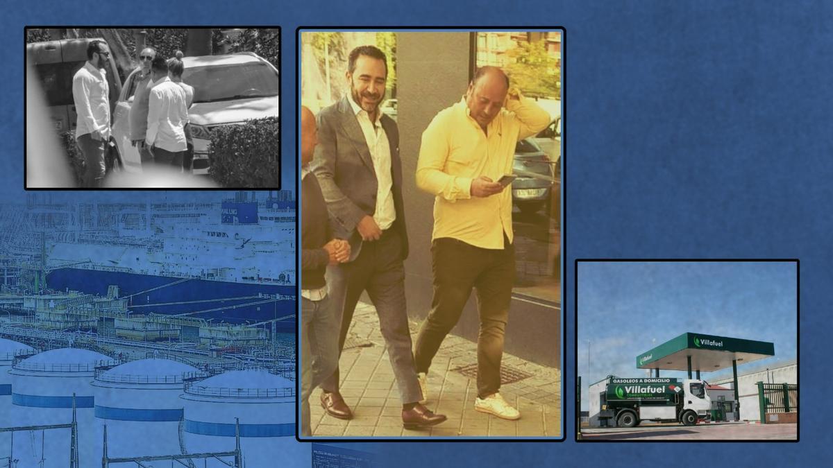 Víctor de Aldama y su socio Claudio Rivas Ruiz-Capillas en imágenes tomadas por la UCO