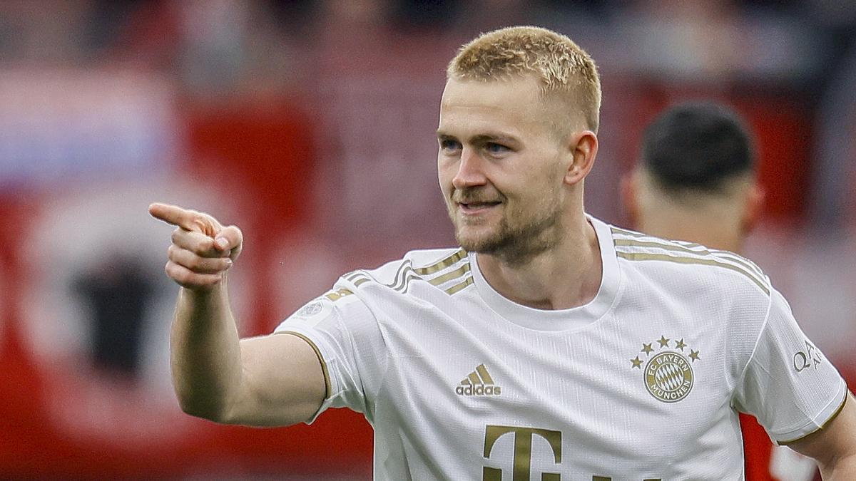 Matthijs De Ligt, celebrando un gol