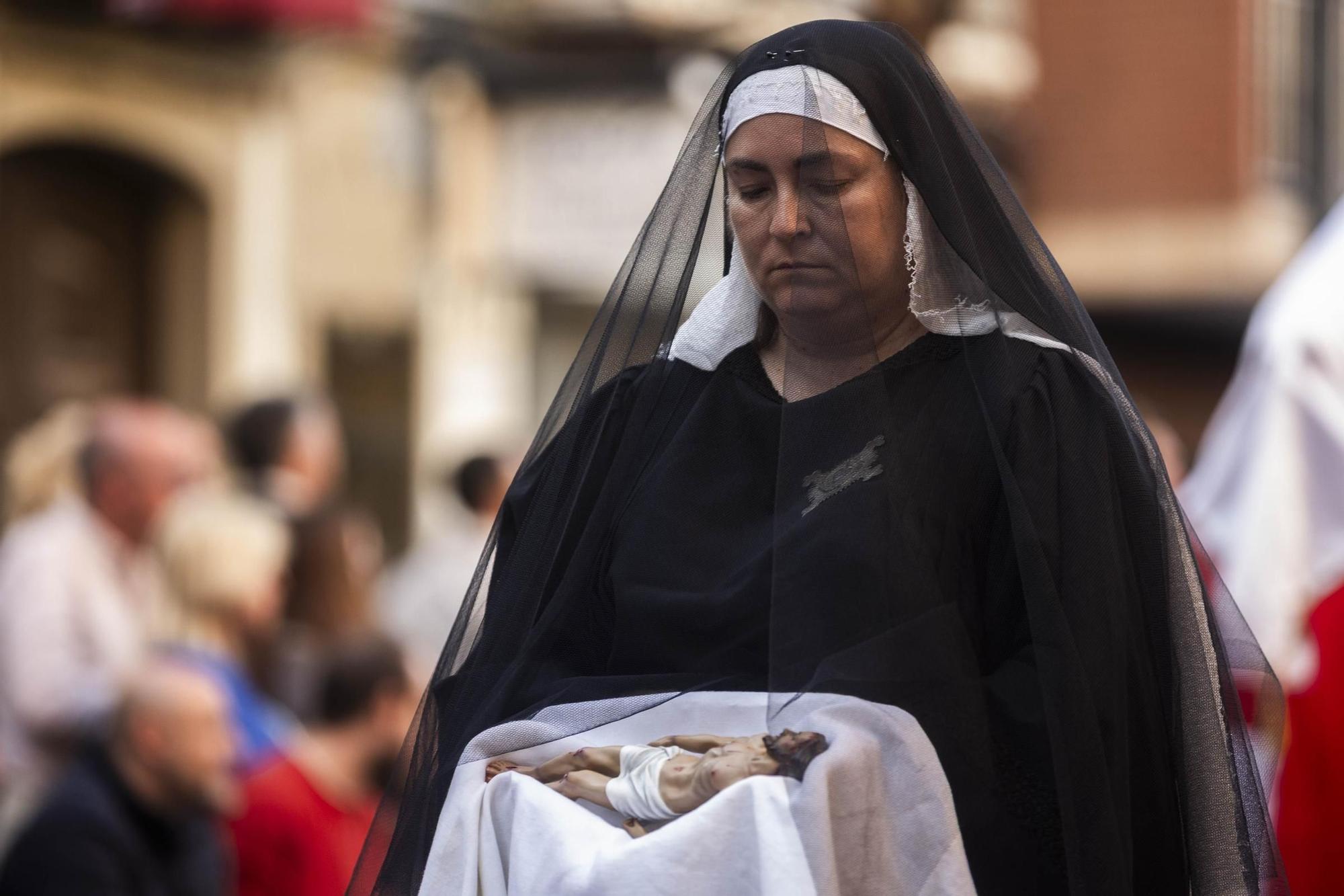 El espectacular Santo Entierro de la Semana Santa Marinera