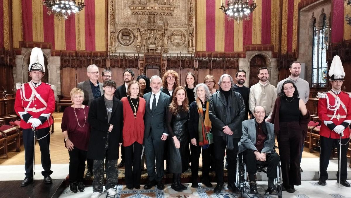 Carme Elías ha recibido la Medalla de Oro al Mérito Cultural de Barcelona.