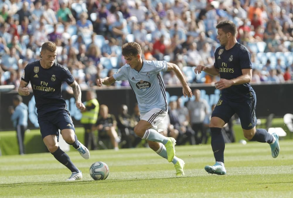 Las fotos de las mejores acciones del partido que terminó con derrota para los vigueses en Balaídos (1-3).