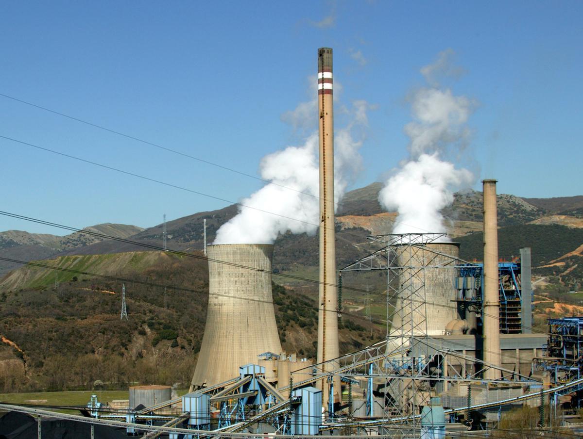 Central térmica de La Robla, en León.