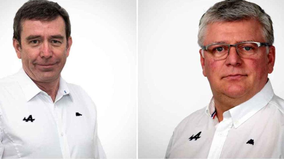 Famin y Szafnauer , al frente de Alpine