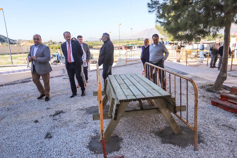 Obras Parque de la Era de Hurchillo