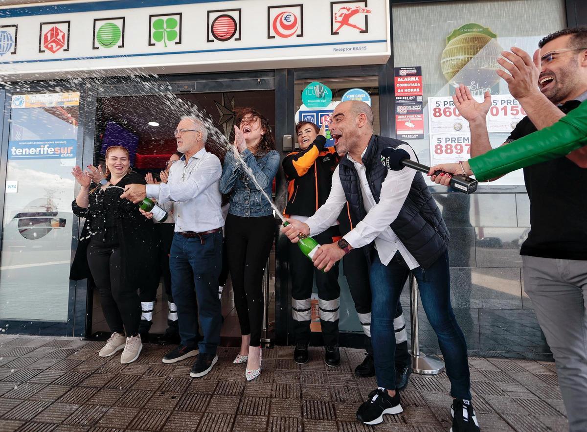El Gordo premia a Tenerife
