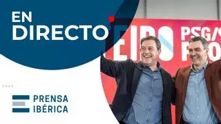 DIRECTO | Pedro Sánchez y Gómez Besteiro en un acto de campaña en Vigo