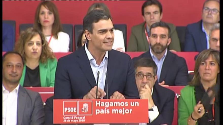 Vídeo / Sánchez especifica su hoja de ruta: "Moción de censura, estabilidad y elecciones"