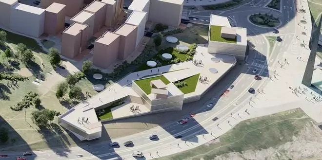Un 'nuevo Ágora' con mirador al mar en el tejado: la propuesta "singular" en el plan del Ayuntamiento de A Coruña para As Percebeiras