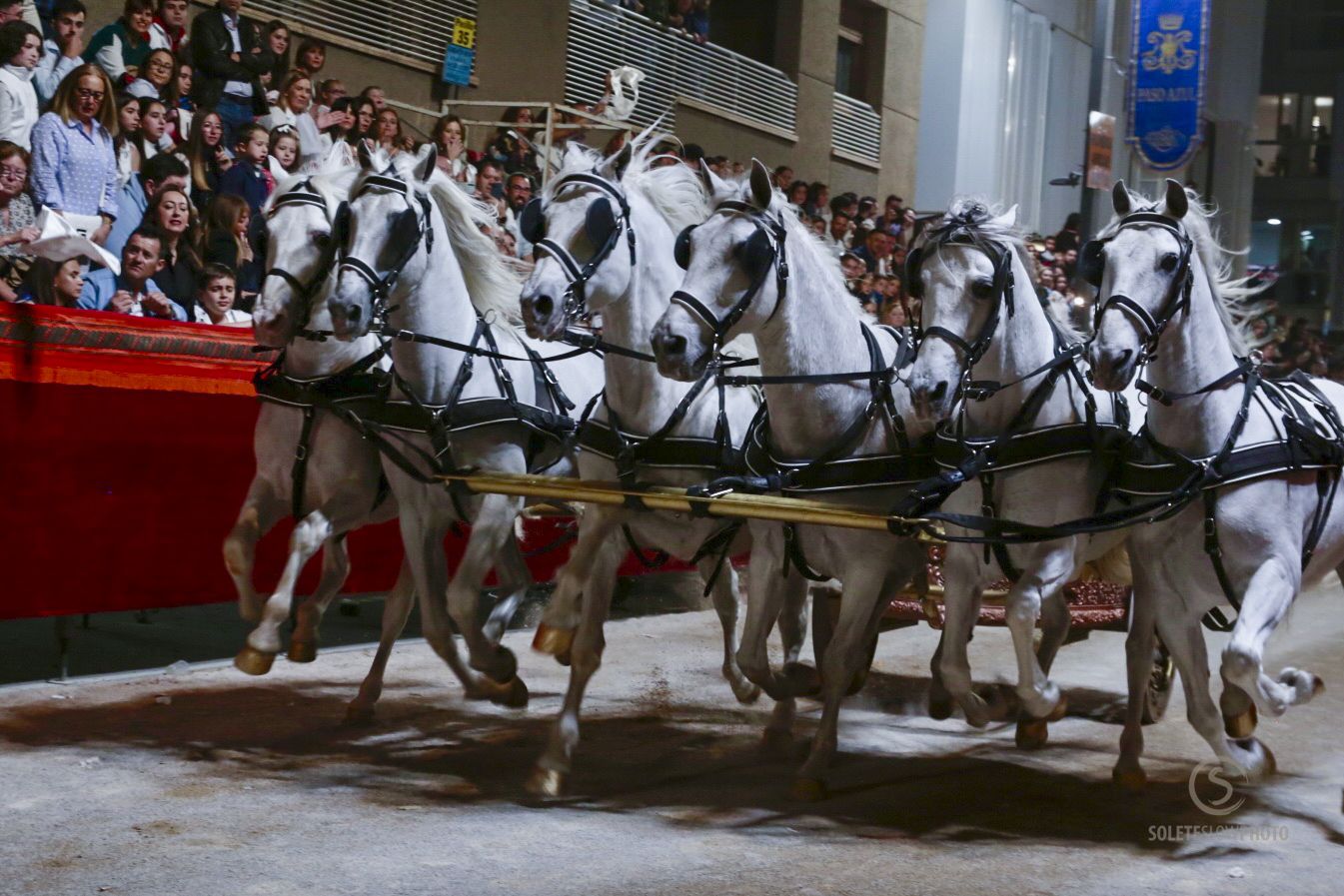 Procesión Viernes de Dolores en Lorca