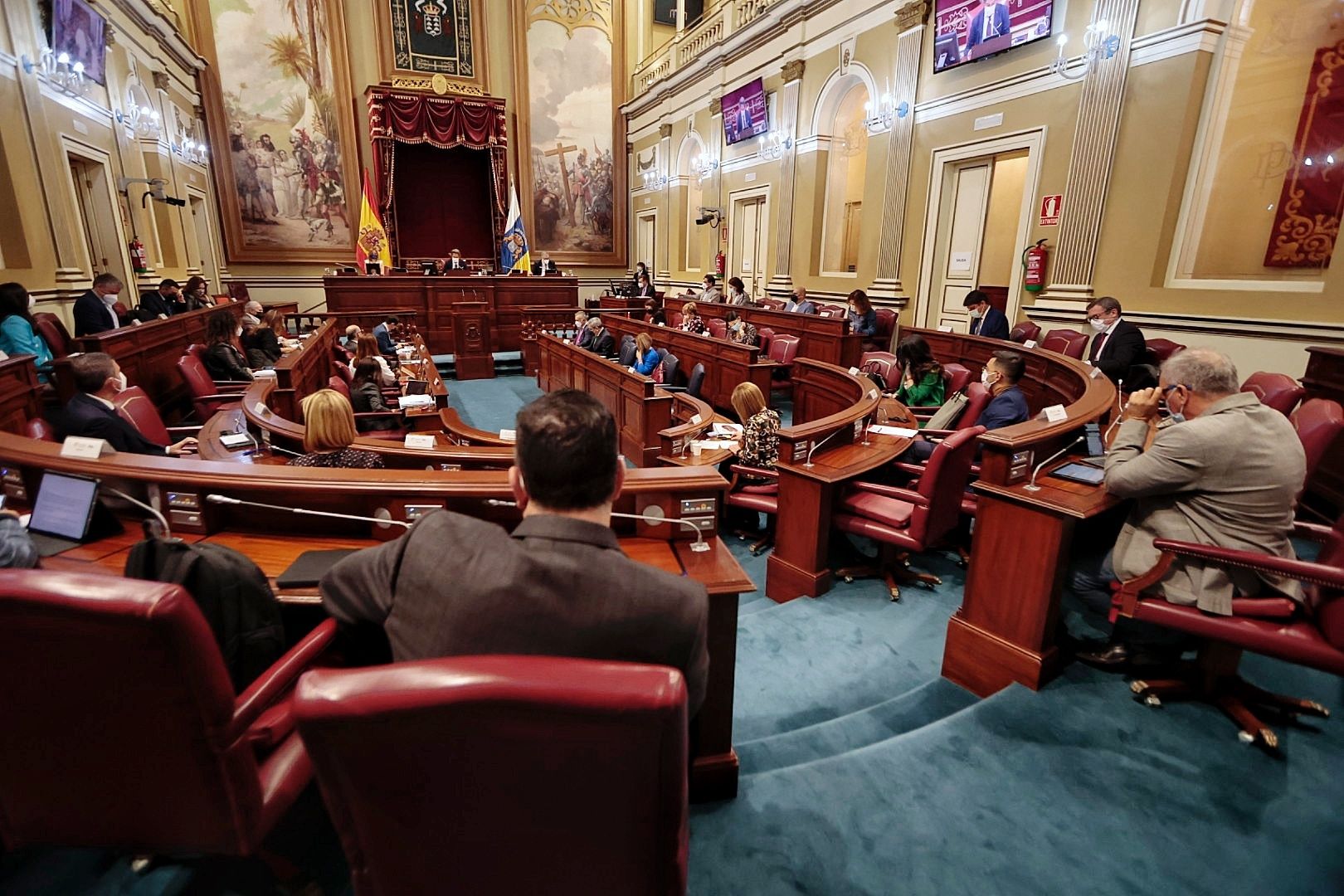 Pleno del Parlamento de Canarias (08/02/2022)