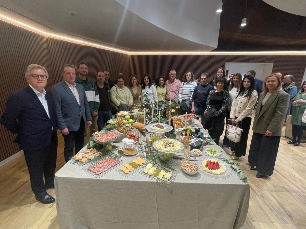 Foto de familia en Madrid, en la presentación de los Alimentos del Paraíso