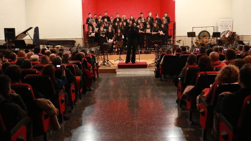 El Conservatorio de Zamora celebra Santa Cecilia profundizando en la música de Miguel Manzano