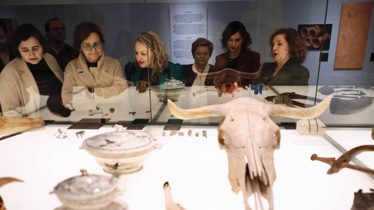 Así fue la presentación de la exposición "Convivium"