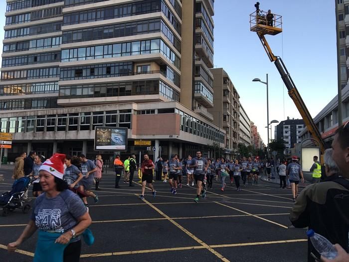 La llegada de la HPS San Silvestre desde León y Ca