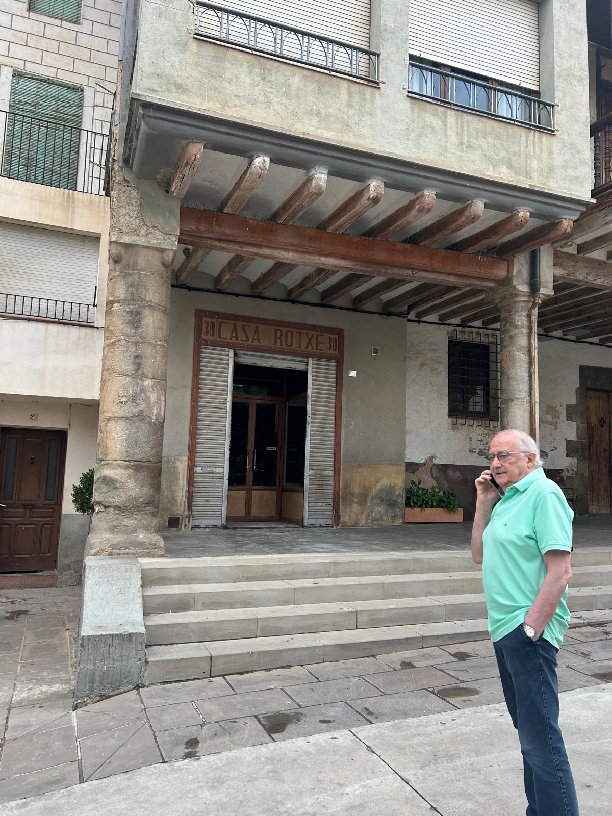 La façana de l'edifici