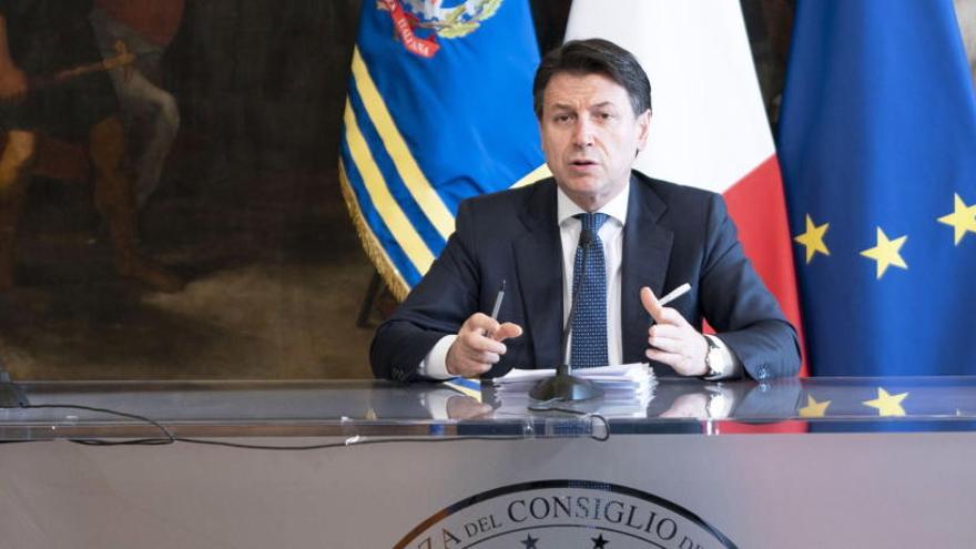 El primer ministro italiano, Giuseppe Conte.