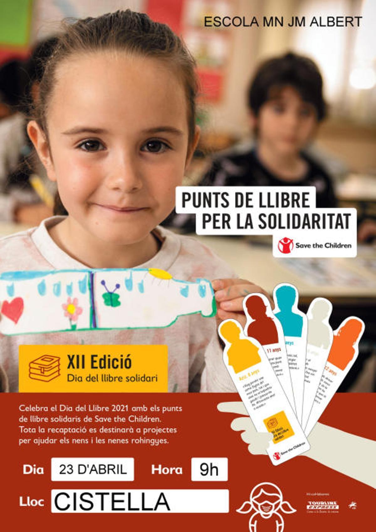 Els infants de Cistella col·laboren amb Save The C