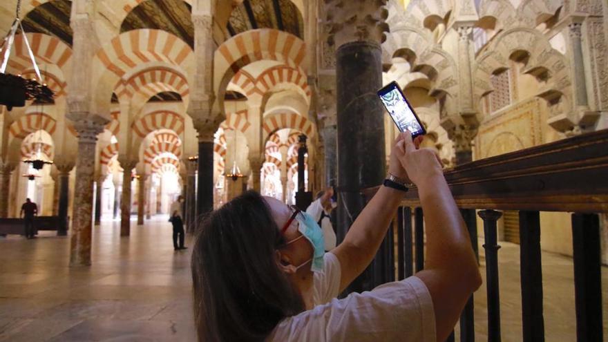 Desescalada en Córdoba: La Mezquita-Catedral de Córdoba recibe casi 200 visitantes en su primer día de reapertura