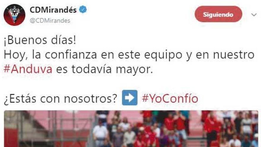 Polémica: El Mirandés anima con la tangana