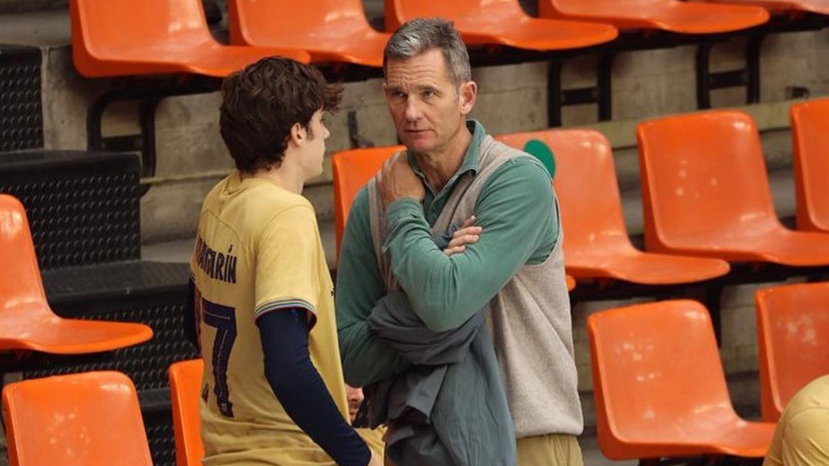 Los Urdangarin, durante la etapa de Pablo en el Barça