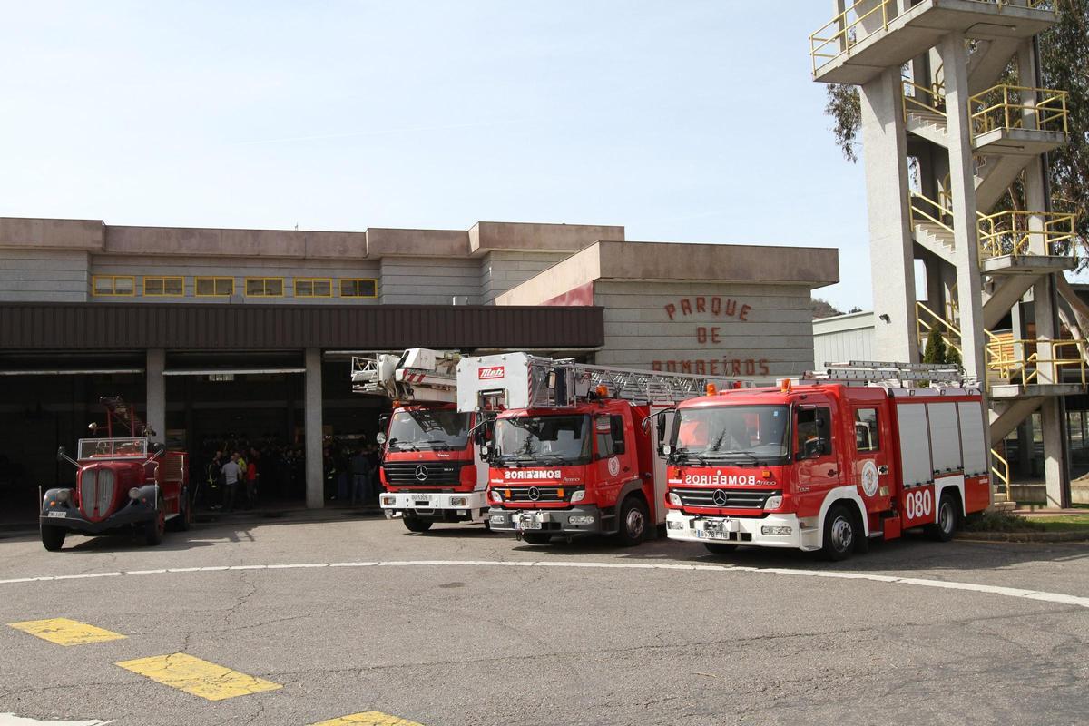 El parque de bomberos de Ourense