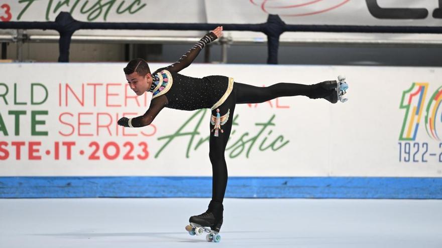 Mateus Vargas lleva dedicando al patinaje más de media vida.