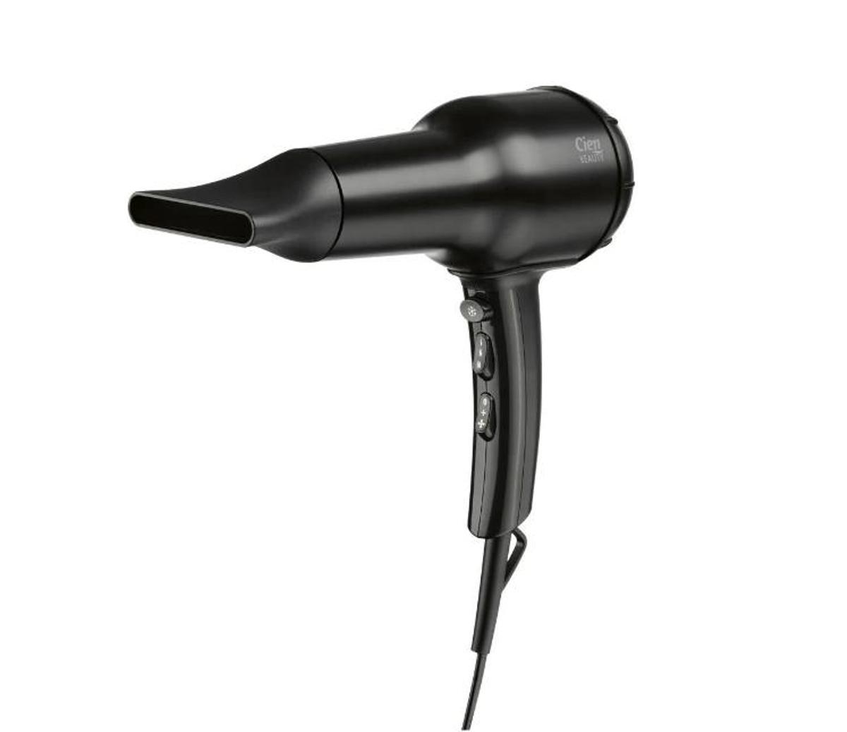 Secador de pelo.