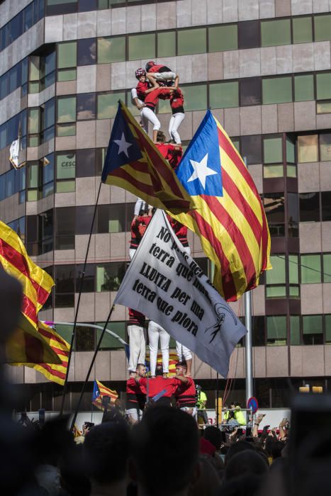 Concentració per la Diada 2017 a Barcelona