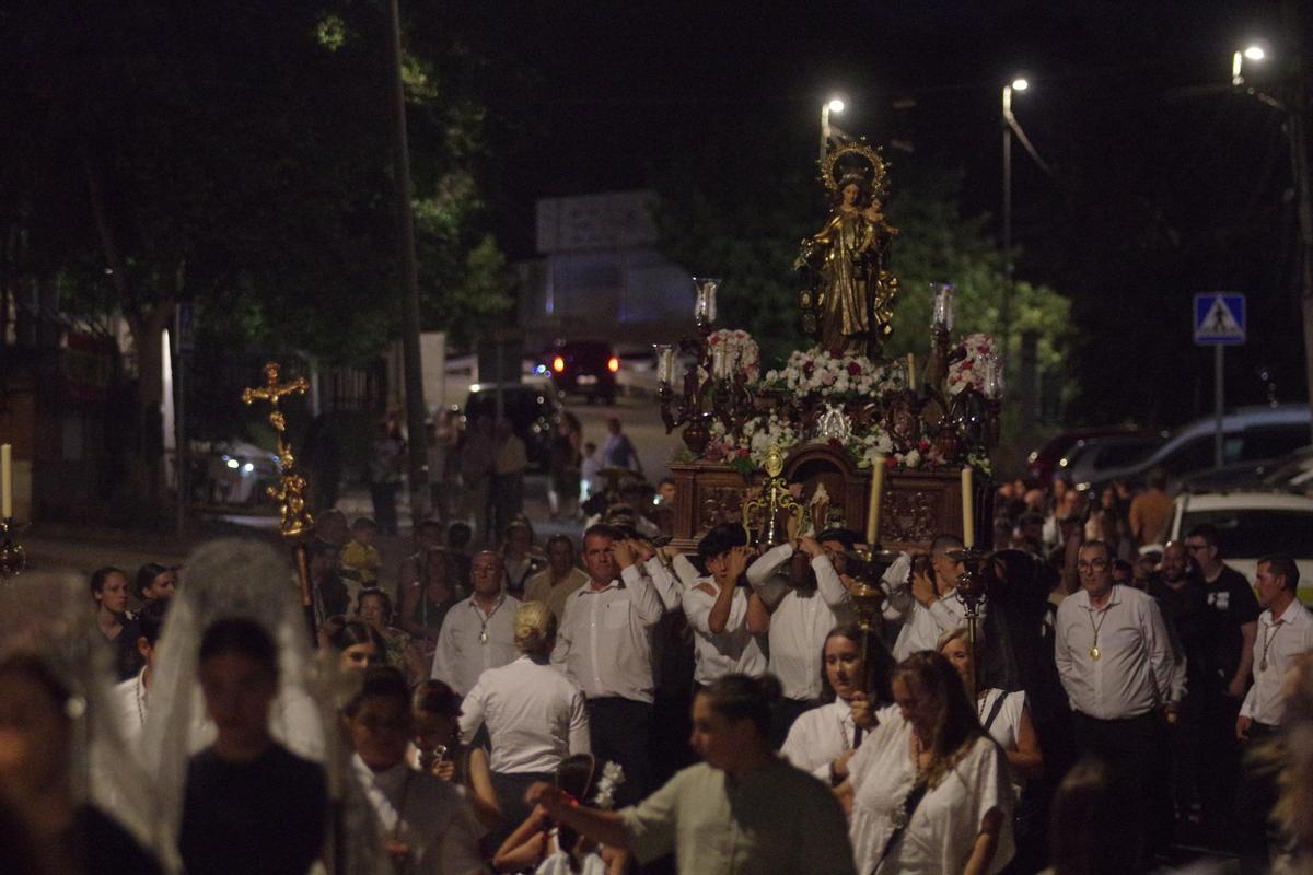 Procesión de la Virgen del Carmen en Junta de los Caminos