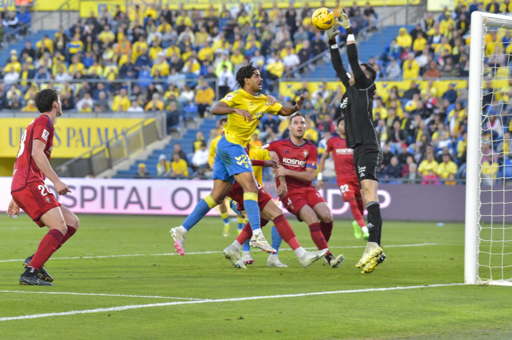 El partido UD Las Palmas-CA Osasuna, en imágenes