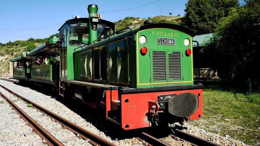 El Tren del Ciment, de la Pobla de Lillet al Clot del Moro, arrenca la temporada turística