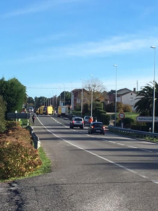 Fallece un hombre en un accidente de tráfico en Tapia