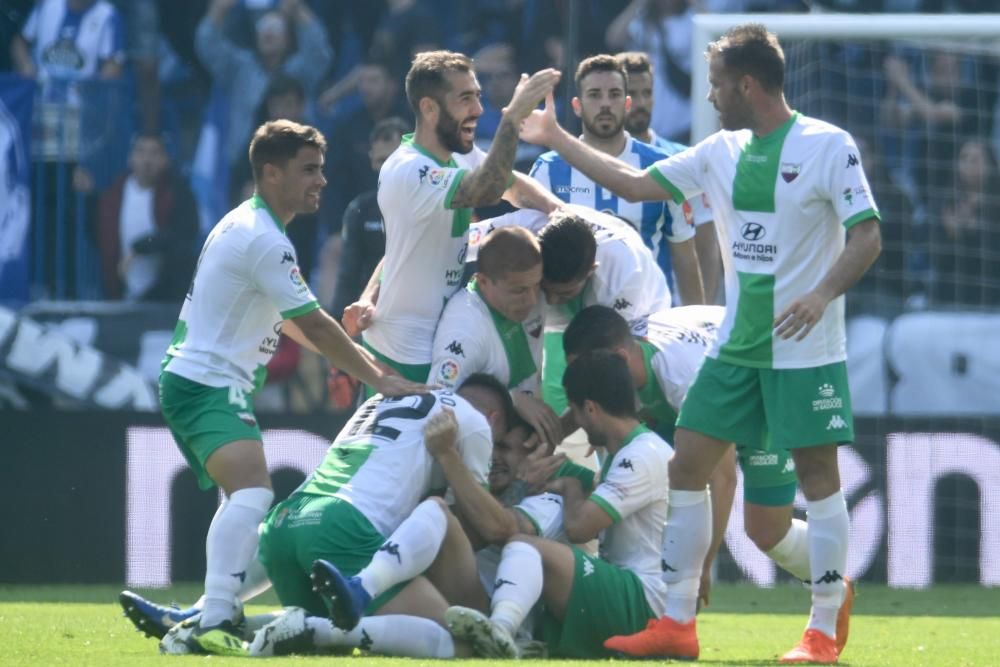 El Dépor cae ante el Extremadura en Riazor