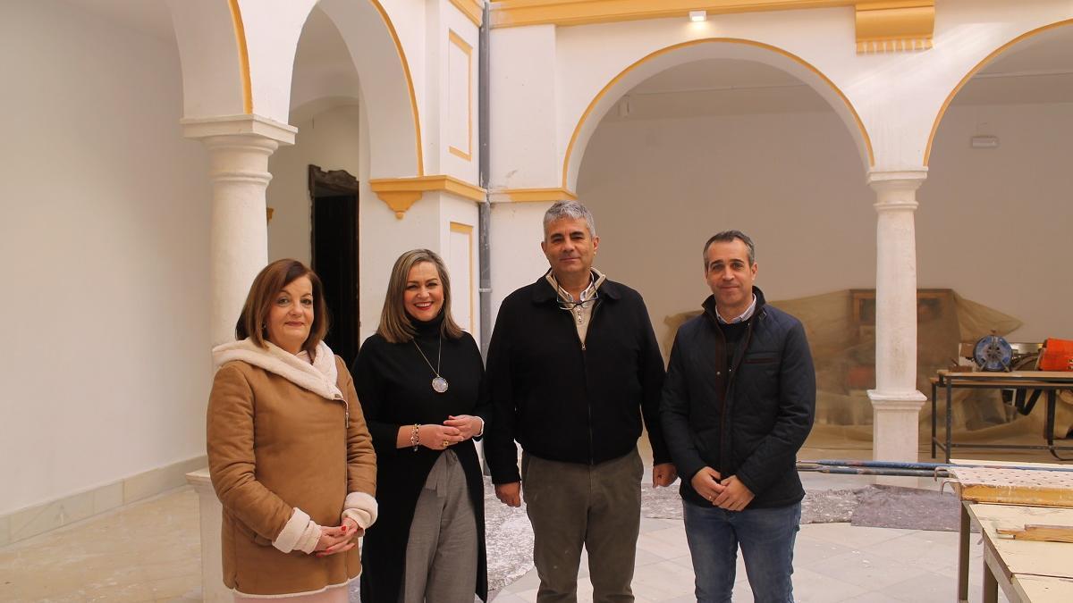 Ana Cruz, M. Jesús Serrano, Guillermo Bernal y José Andrés García