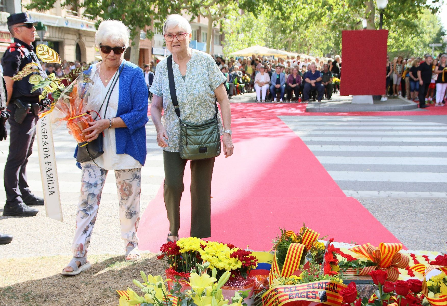 Així ha estat l'acte institucional per la Diada a Manresa