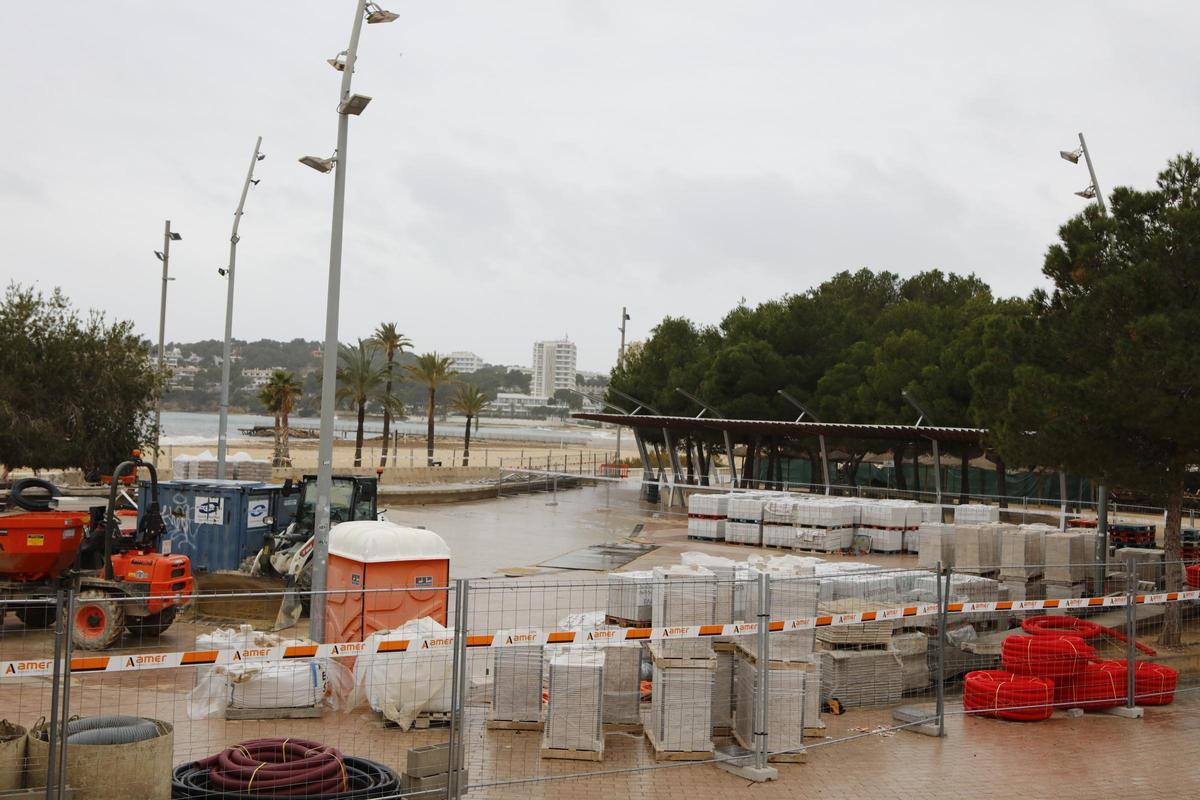 Magaluf macht sich schick für die Saison: So sieht es an den Baustellen im Urlaubsort derzeit aus