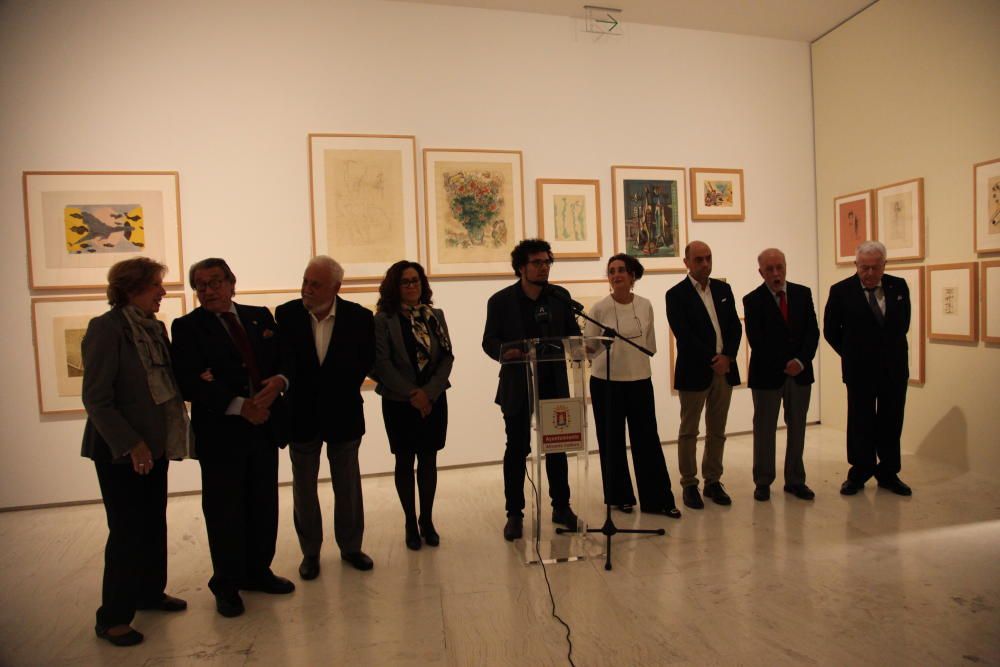 Inauguración de la exposición de los 40 años de la colección